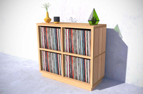 Vinyl record storage cabinet. Handmade in Melbourne